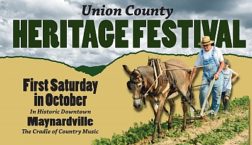 Union County Heritage Festival banner